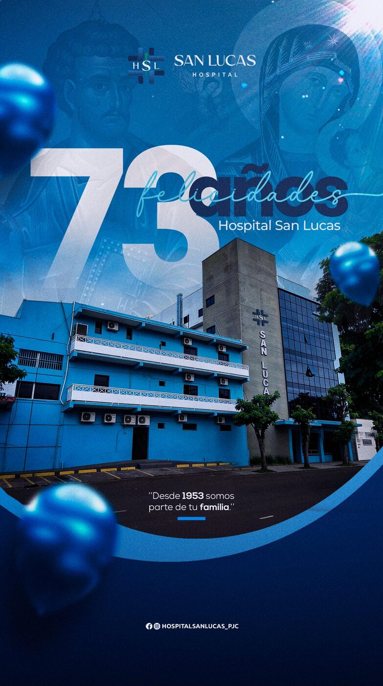 Placa conmemorativa por los 73 años del Hospital San Lucas: desde 1953 somos parte de tu familia